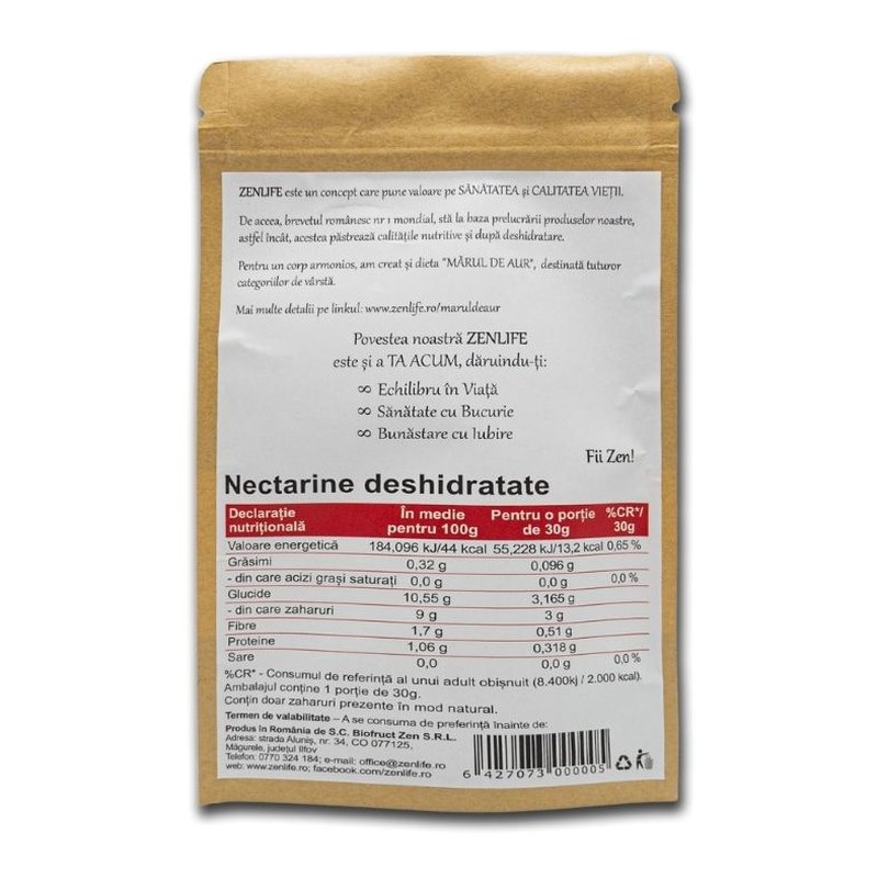 Nectarine Deshidratate 30g